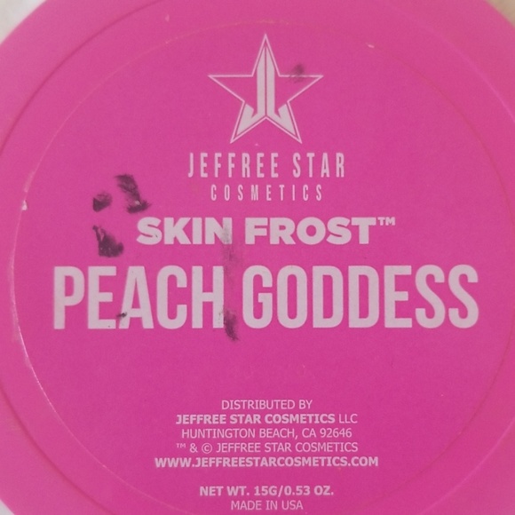 Jeffree star peach goddess skin frost - Picture 2 of 3